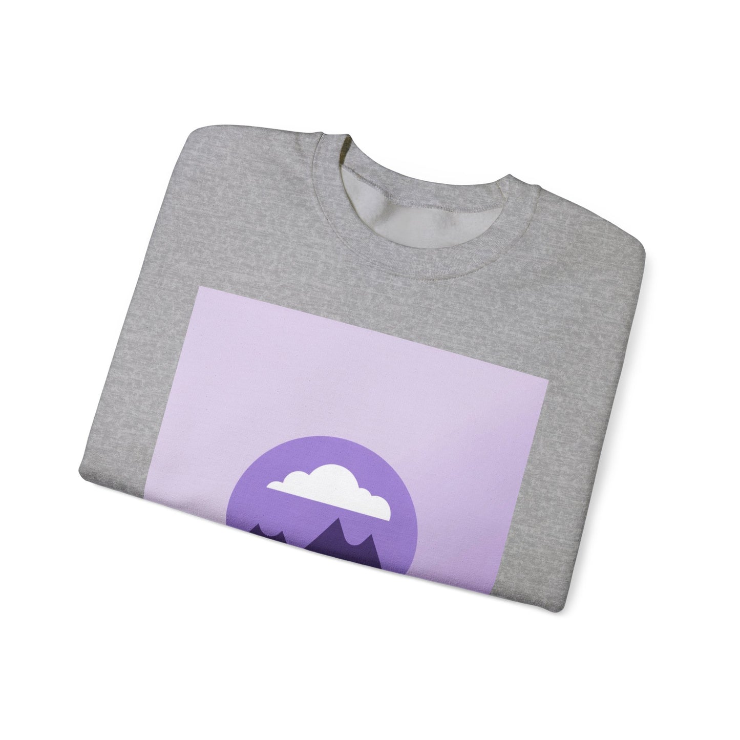 Unisex Heavy Blend™ Mountain Graphic Crewneck Sweatshirt