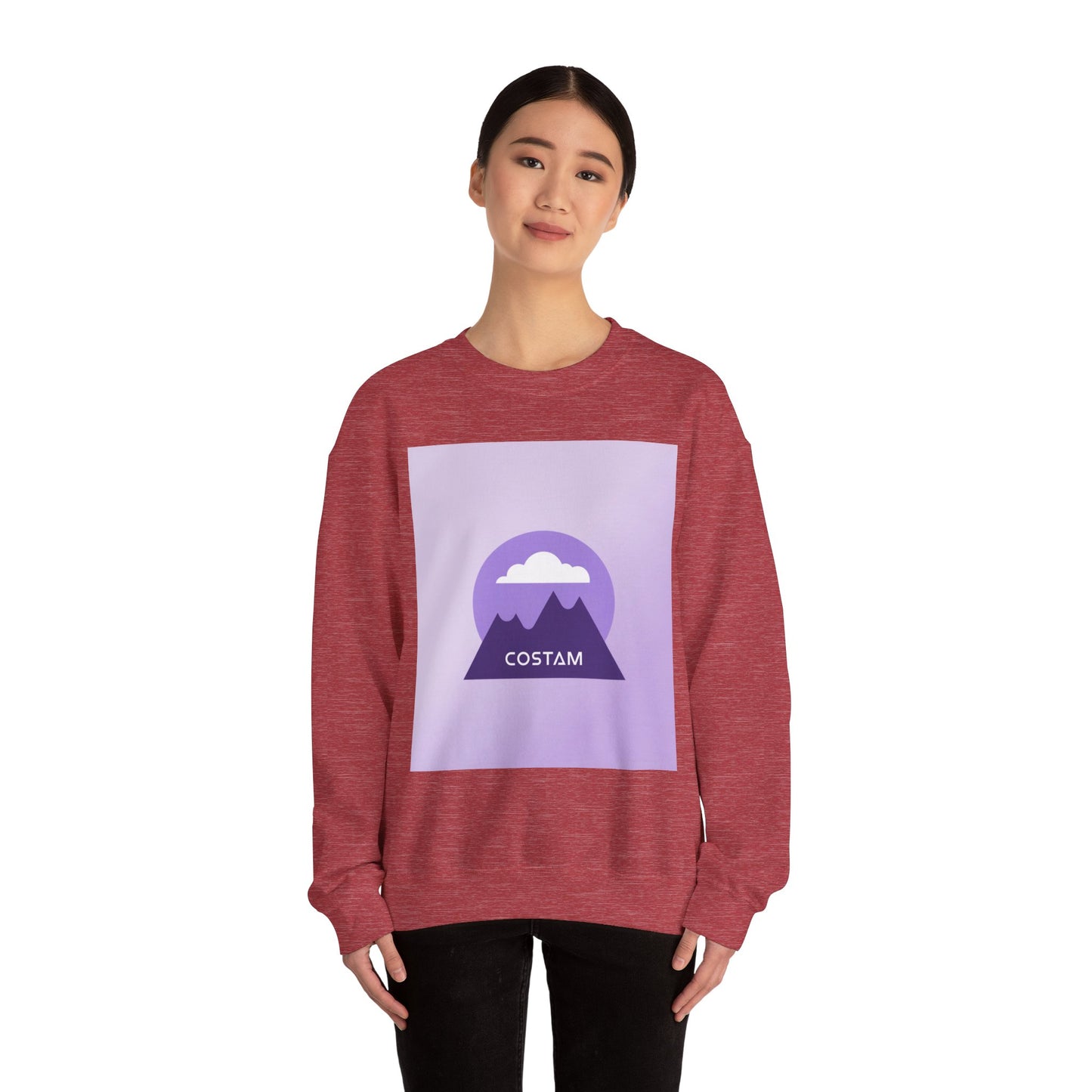 Unisex Heavy Blend™ Mountain Graphic Crewneck Sweatshirt