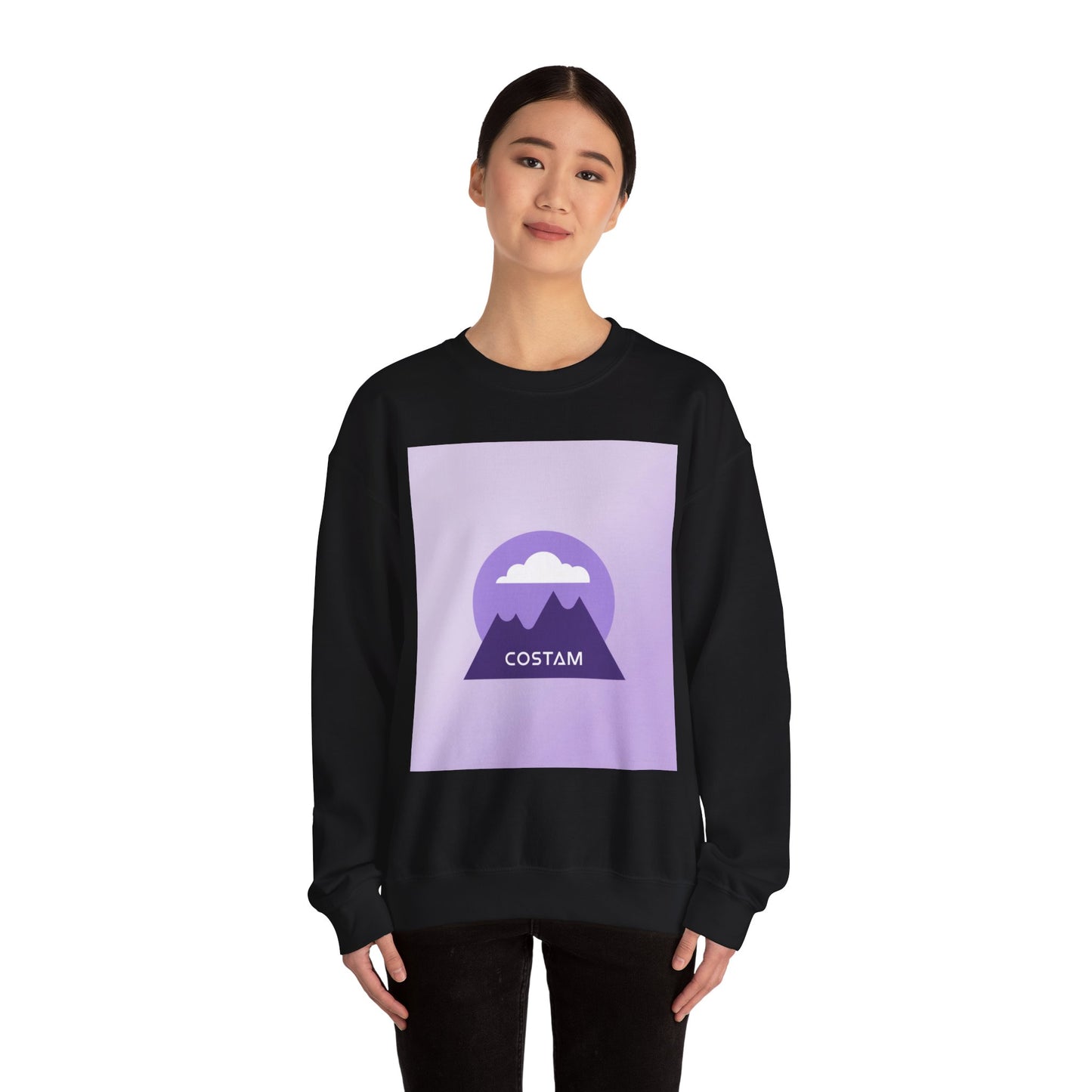 Unisex Heavy Blend™ Mountain Graphic Crewneck Sweatshirt