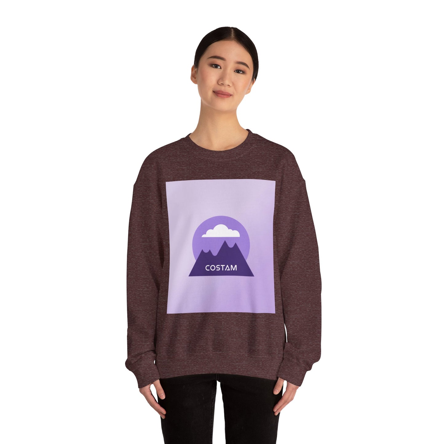 Unisex Heavy Blend™ Mountain Graphic Crewneck Sweatshirt