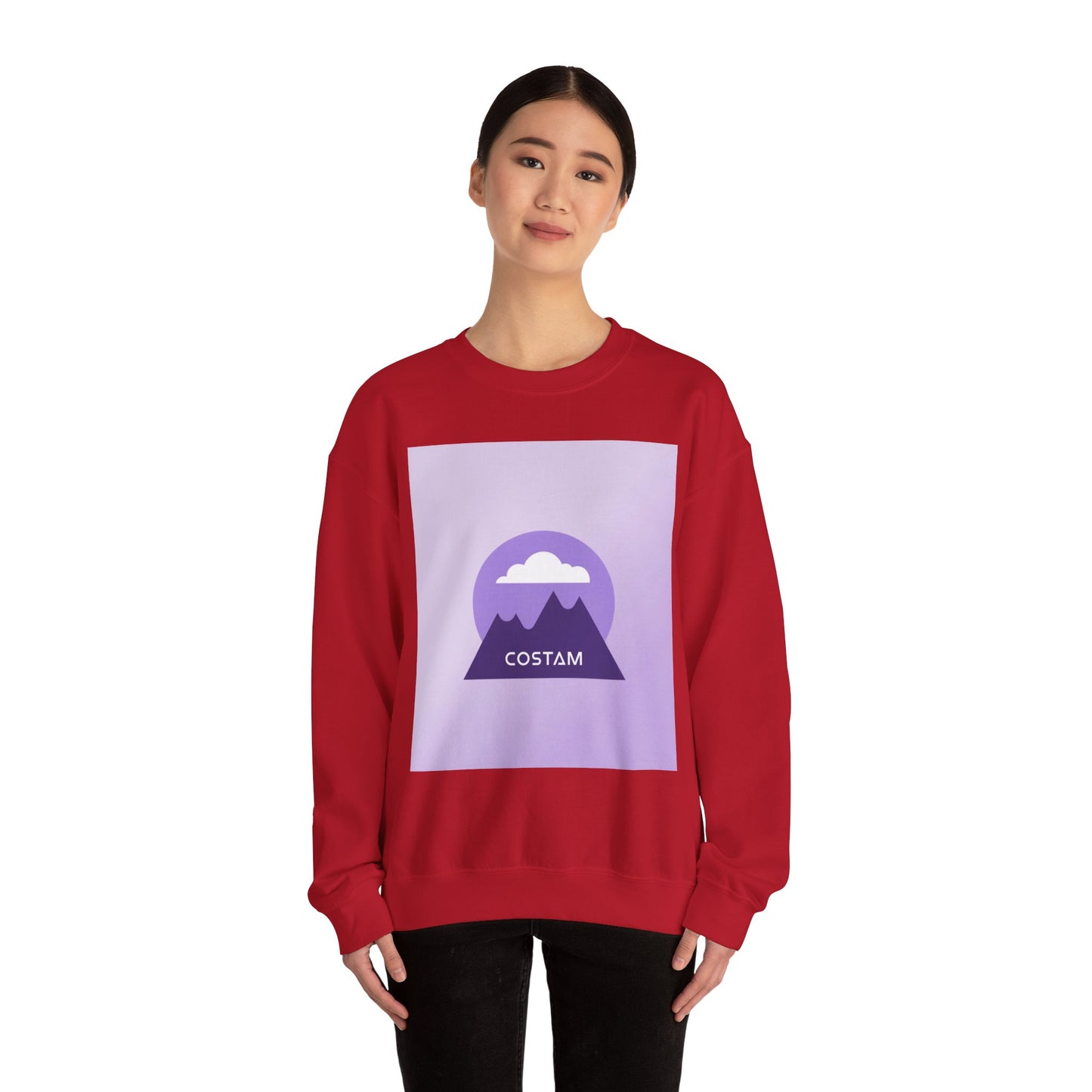 Unisex Heavy Blend™ Mountain Graphic Crewneck Sweatshirt