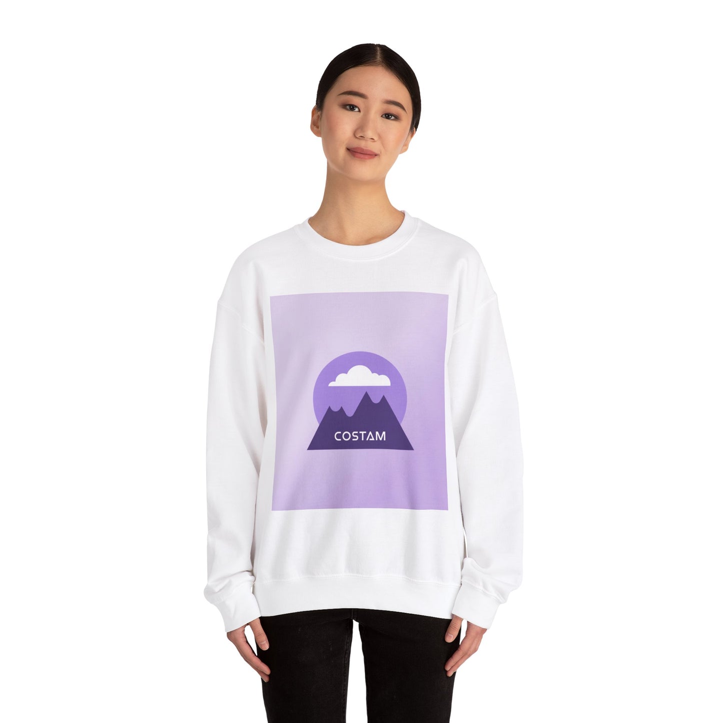 Unisex Heavy Blend™ Mountain Graphic Crewneck Sweatshirt