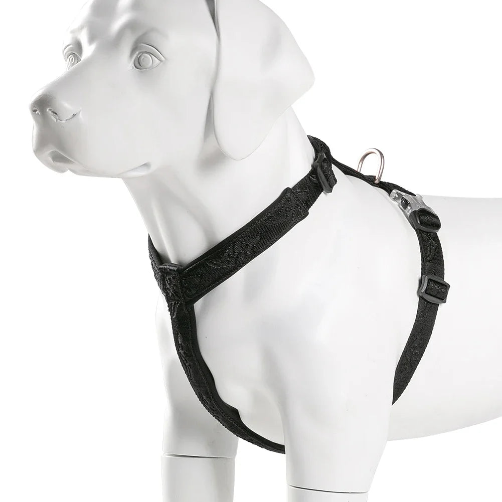 TRUELOVE Pet Hairy Usag Premium Trail Runner No-Pull Dog Harness 3M Reflective Straps Dog Ultra Comfortable Cross Country YH1801
